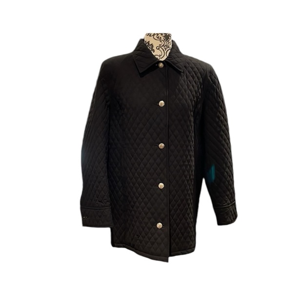 Black quilted jacket - Picture 1 of 9